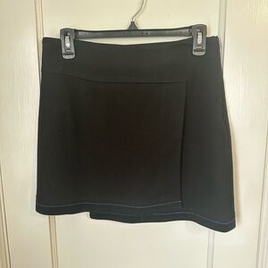 Versace Jeans Collection Black Mini Skirt